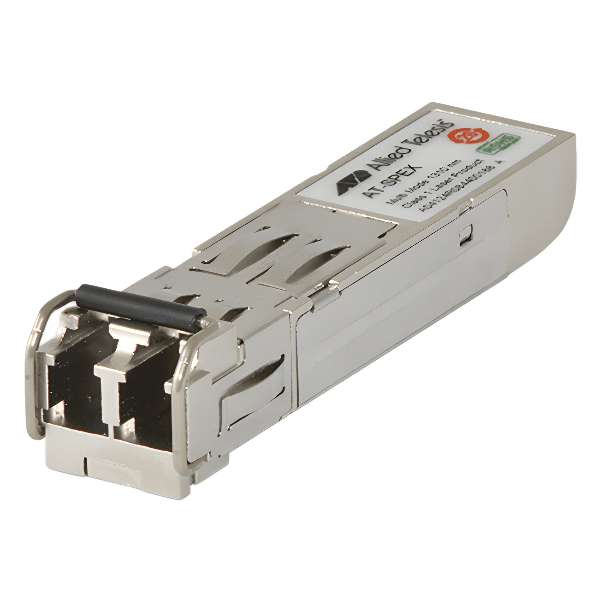 Transceptor MiniGbic SFP Multimodo 1000X, distancia hasta 2 km, conector LC — ALLIED TELESIS · SKU AT-SPEX
