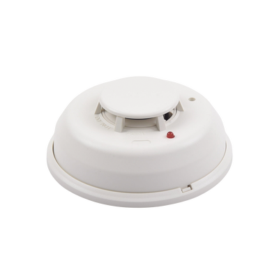 Detector Fotoelectrico de Humo de 4 Hilos con Relevador y Sensor de Temperatura, Serie i3