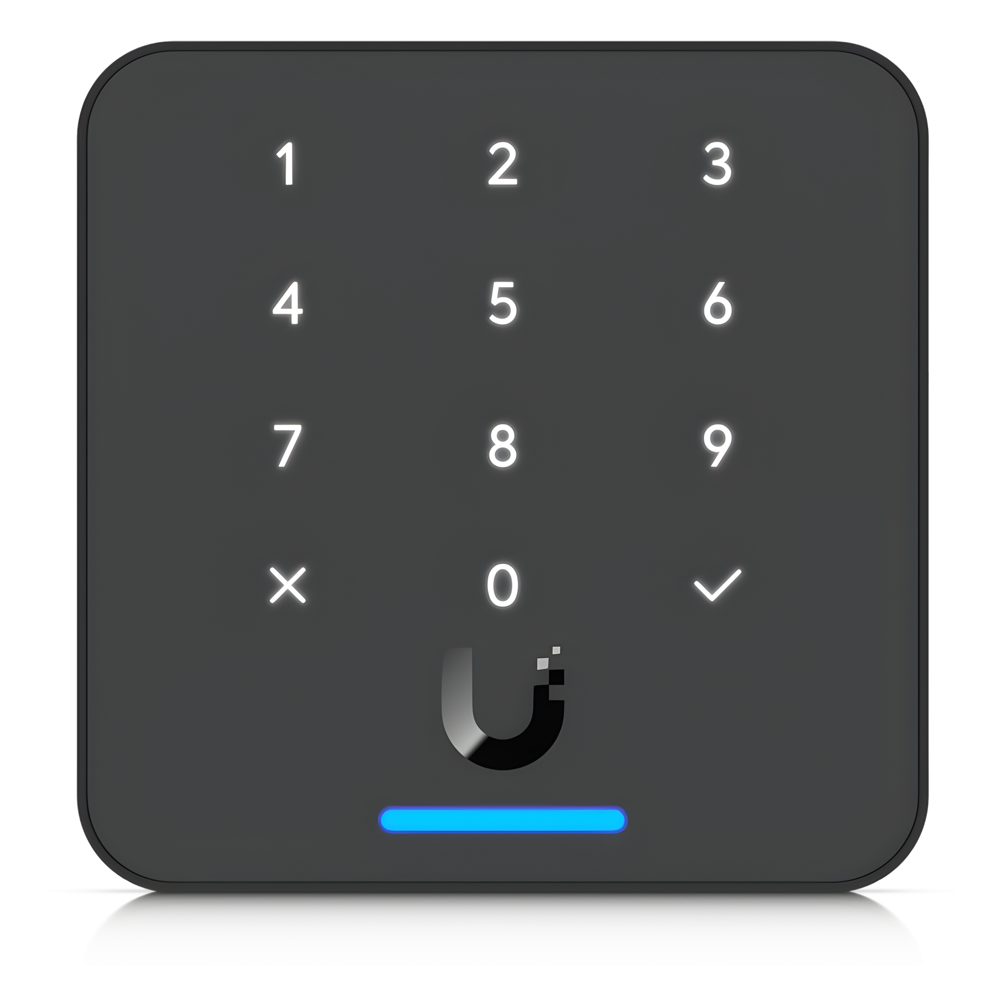 Lector de Acceso G3 Flex con Teclado y NFC, Compatible con App UniFi Identity y Touch Pass, Uso con Guantes o Humedad, Resistencia IP55 y Alimentación PoE — UBIQUITI · SKU UA-G3-FLEX-B