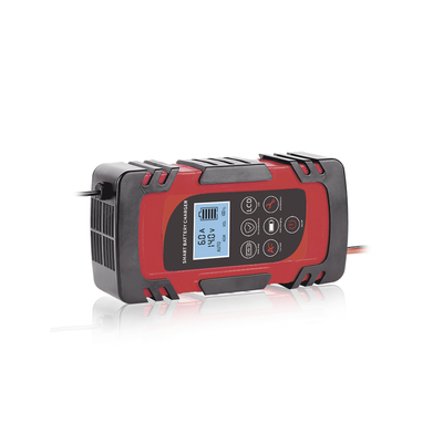 Cargador de Baterías / 12 o 24 Vcc / hasta 40 Ah / 4, 6 o 8 A / Display LCD