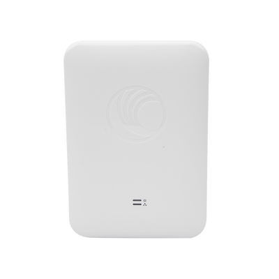 Access Point WiFi cnPilot e500 para exterior, IP67 grado industrial, Filtros para coexistencia con redes LTE, doble banda, antena omidireccional y puerto PoE secundario — CAMBIUM NETWORKS · SKU PL-E500NPSA-RW