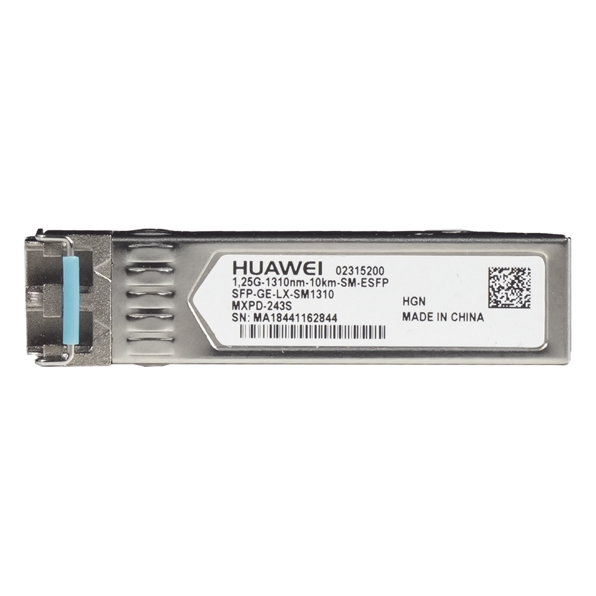 Transceptor Óptico eSFP / 1 Gbps / Monomodo 10 km (6.2 mi) / 1310 nm / Conector LC / DDM — HUAWEI · SKU SFP-GE-LX-SM1310