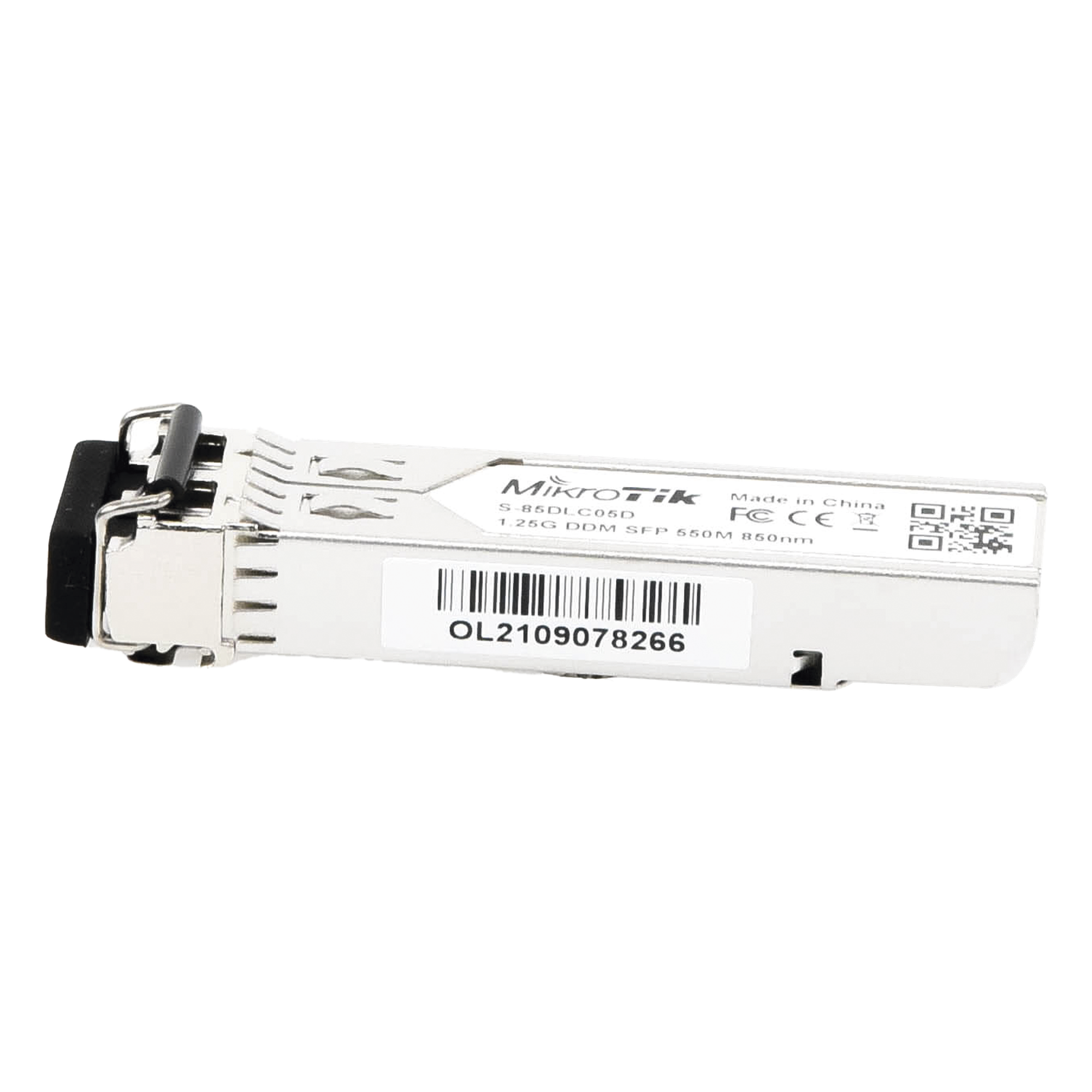 Transceptor MiniGbic SFP 1.25G LC Duplex para fibra Multi Modo 550mts