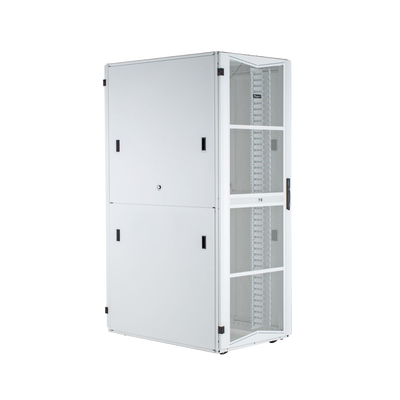Gabinete FlexFusion para Centros de Datos, 42 UR, 600 mm de Ancho, 1070 mm de Profundidad, Fabricado en Acero, Color Blanco