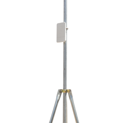 Kit de Montaje de Tripie con Mástil de 3 metros Ideal para instalar Antenas, Radios, Cámaras, etc...