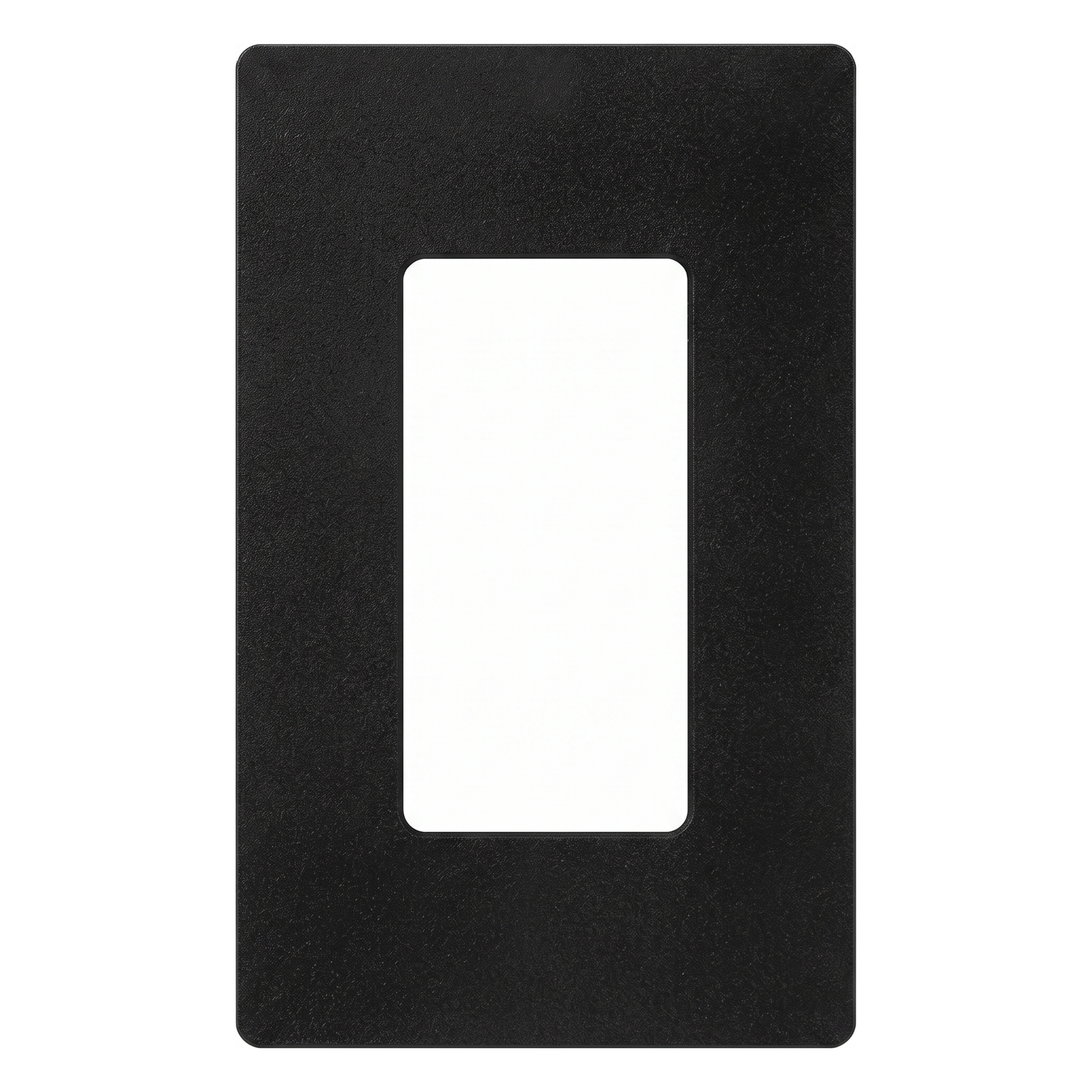 Placa de pared Satin Colors de 1 espacio sin tornillos visibles, acabado satinado color Midnight, para atenuadores e interruptores Lutron Maestro, Diva, Skylark y controles Pico — LUTRON ELECTRONICS · SKU SC1MN