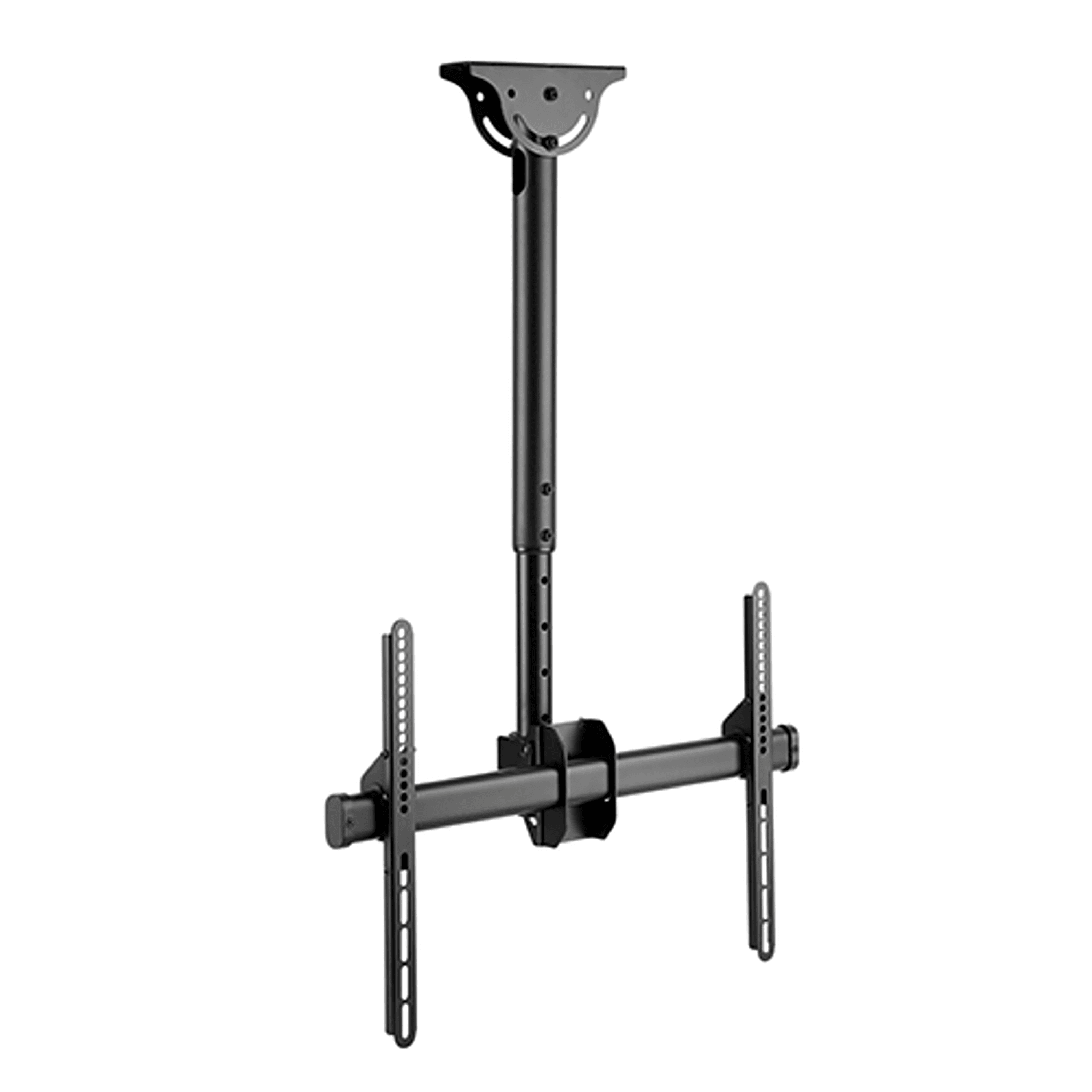 Soporte de Techo para Pantalla / VESA 200x200 a 600x400 / 37" a 70" / Carga 50 kg (110 lbs) / Extensión 560 a 910 mm (22" a 35.8") / Inclinación 0° a -25° / Giro 360°