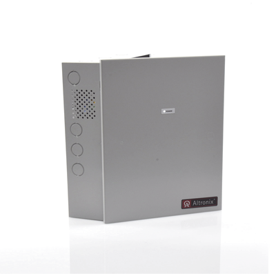 Fuente de Poder con Respaldo, 12 o 24 Vcc, 4 A, 48 W, 8 Salidas, Para Control de Acceso, Entrada 115 Vca
