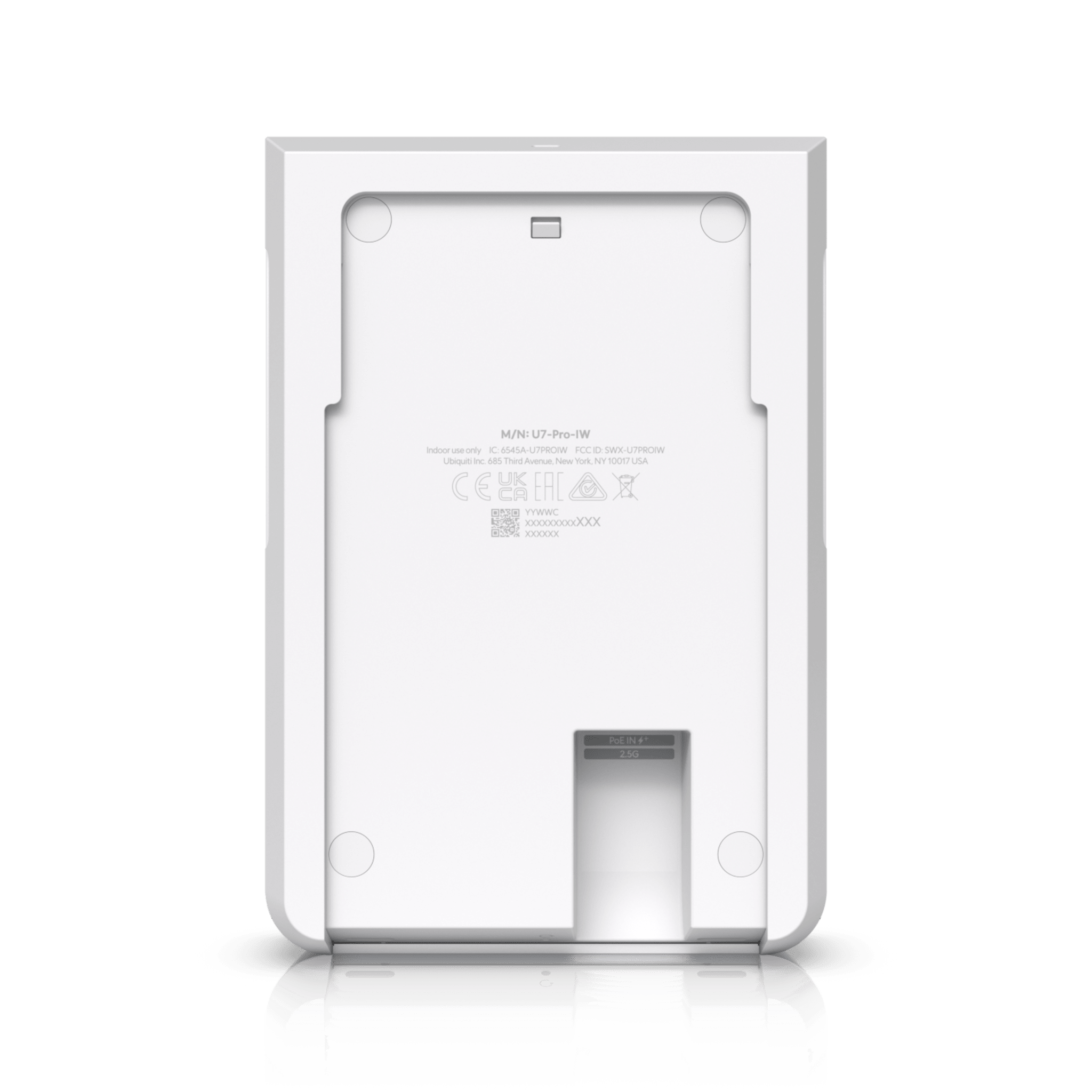 Punto de Acceso WiFi 7 Con Diseño de Pared, Tribanda en 2.4, 5 y 6 GHz, Hasta 10.688 Gbps, Puerto Ethernet 1/2.5 GbE, 300+ Clientes Simultáneos