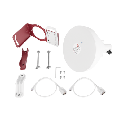 Antena Sectorial Horn / 4.9-6.5 GHz / 19 dBi / Haz 30° / Polarización Dual V/H 45° / IP Resistente a Intemperie — TXPRO · SKU TXPJHSMIMO