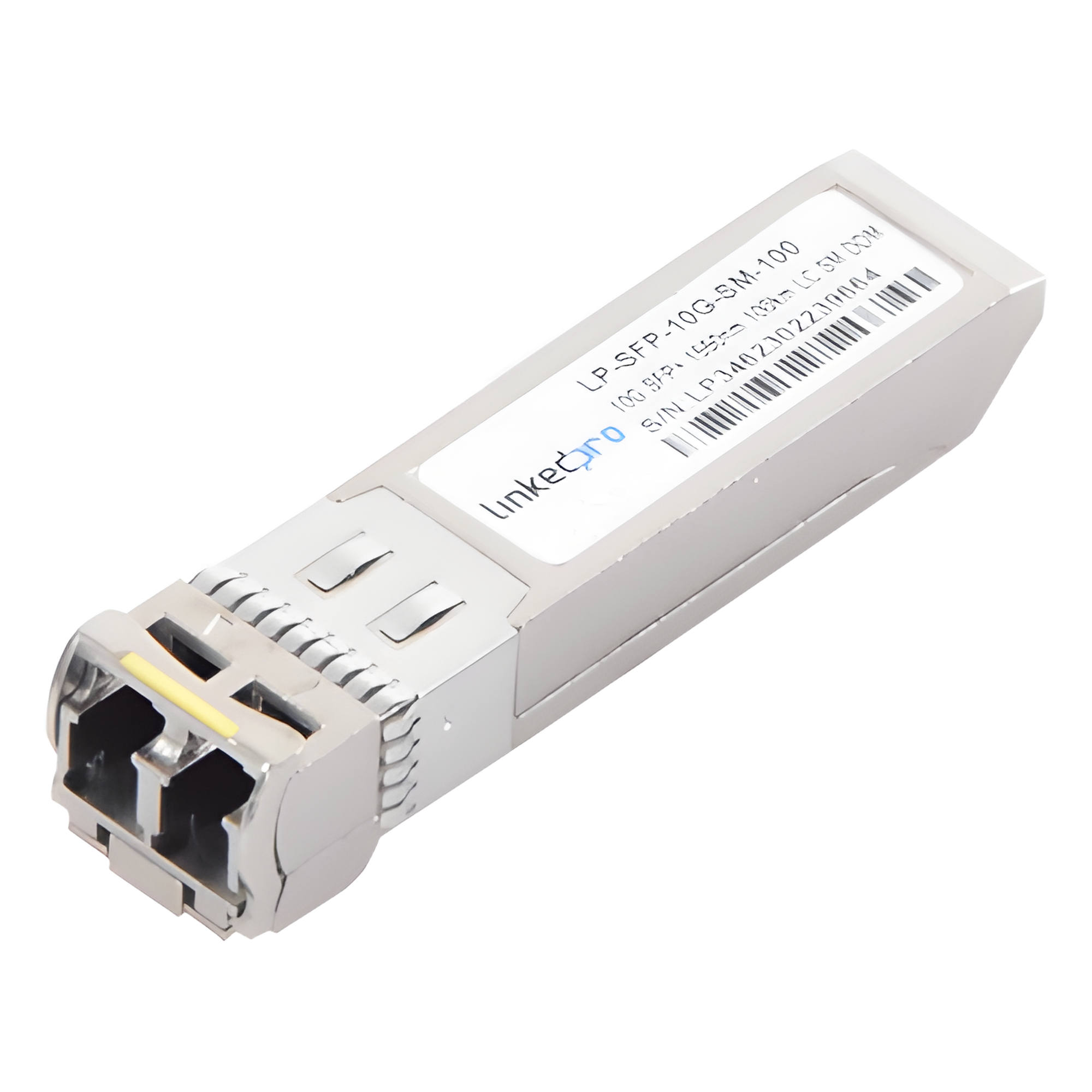 Transceptor Óptico SFP+ (Mini-Gbic) / Monomodo 1550 nm / 10 Gbps / 10GBASE-ZR / Conectores LC/UPC Dúplex / DDM / Hasta 100 km — LINKEDPRO BY EPCOM · SKU LP-SFP-10G-SM-100