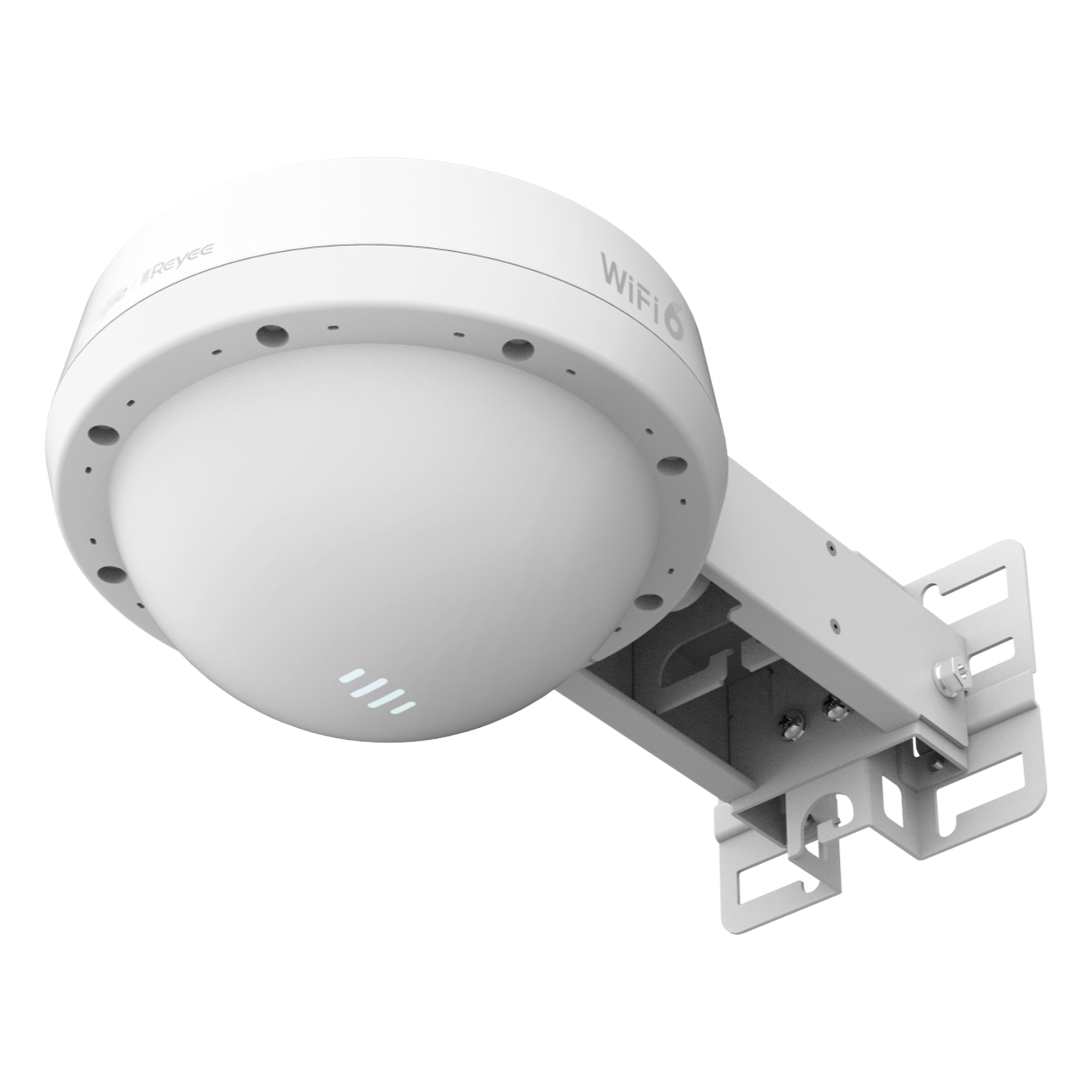 Punto de Acceso Mesh Wi-Fi 6 Exterior / IP68 / Omnidireccional / PoE In + SFP Uplink Gigabit / MU-MIMO 2x2 / 512 Clientes / 2400 Mbps en 5 GHz — RUIJIE · SKU RG-RAP6262