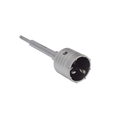 Broca Pasamuros SDS, Sacabocado para Concreto de 65mm con Extensión de 220mm 