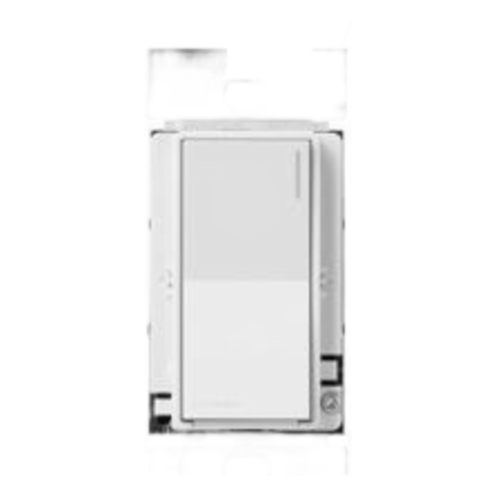 Apagador electrónico Sunnata de encendido y apagado, 8 A en iluminación y motores de 1/4 HP a 120 V, requiere neutro, color blanco brillante, para sistema RadioRA 3 — LUTRON RADIORA 3 · SKU RRST8ANSWH