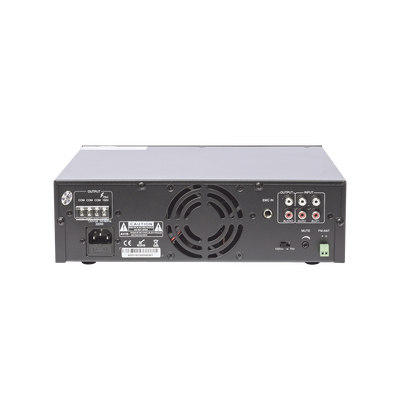 Mini Amplificador de Audio Mezclador | 240W RMS | Sistema 70/100V | MP3 | Tuner | Bluetooth | Musica ambiental y Voceo