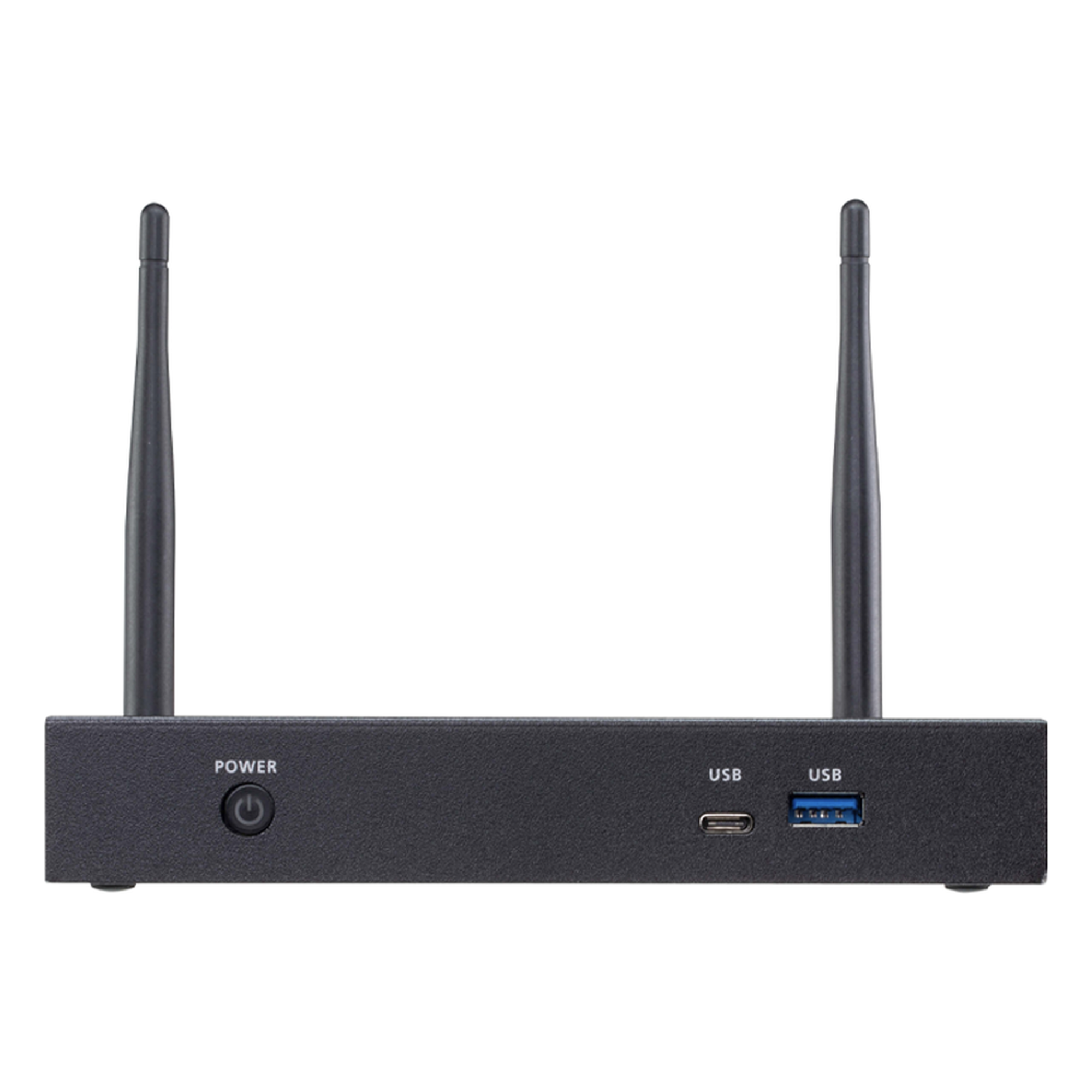 Switch de Presentaciones Inalámbrico / 4K UHD 30 Hz / VGA 1080p / Multivista 2 Fuentes / PoE / Control USB Posterior
