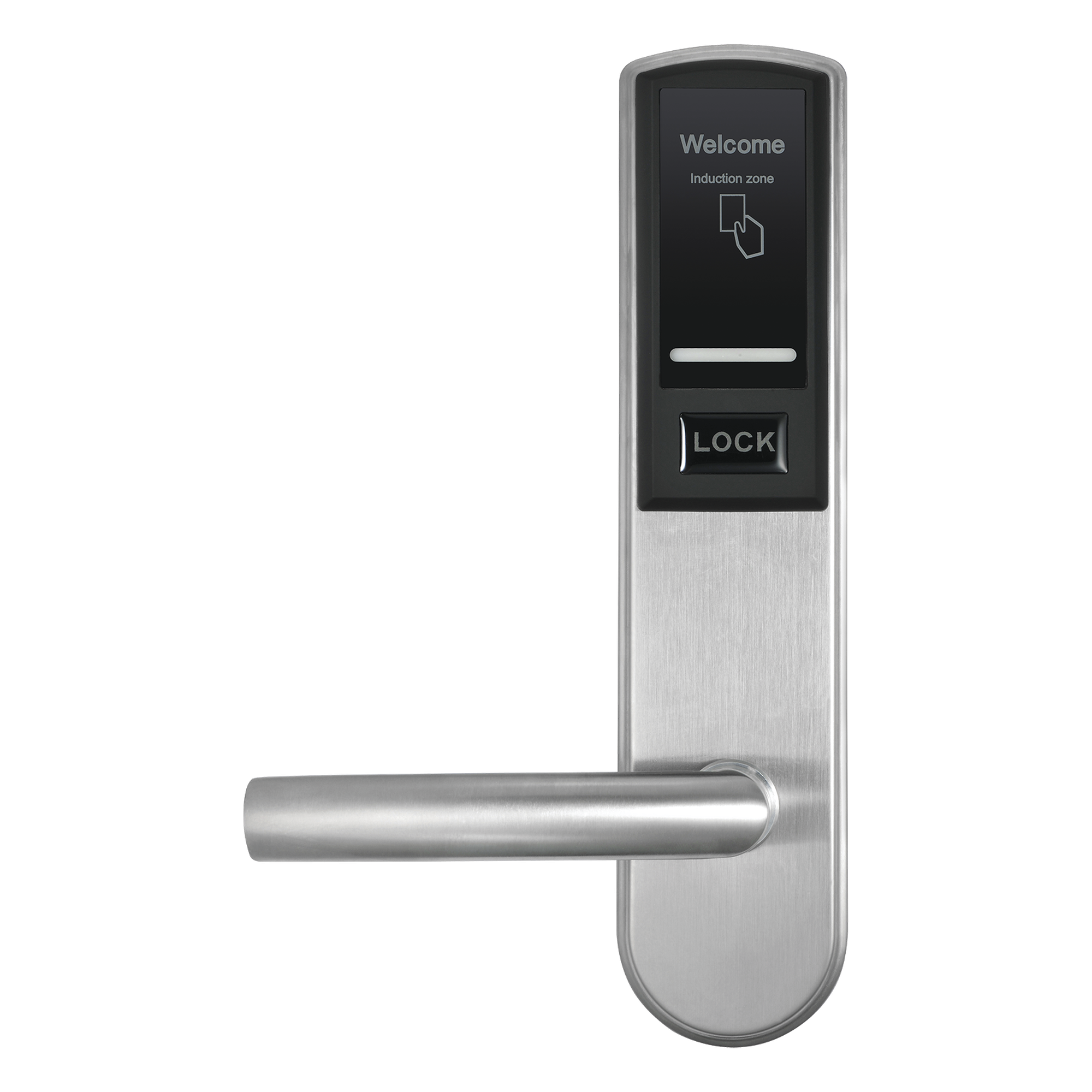 Cerradura para Hotel Izquierda / Tarjetas MIFARE 13.56 MHz / Aleación de Zinc / 224 Eventos / Software ZKBio CVSecurity — ZKTECO · SKU LH3000L