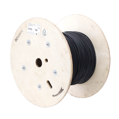 Cable de Fibra Óptica de 6 Hilos, Interior/Exterior, Tight Buffer, No Conductiva (Dieléctrica), LS0H, Multimodo OM4 50/125 Optimizada, 1 Metro (3.28 Pies)