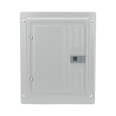 Centro de carga monofásico 1 Fase, 3 Hilos para interruptores QP, de 12 polos - 24 circuitos, 120/240vca, Barras de aluminio 125 Amp, Nema 1, uso interior. Incluye tapa.