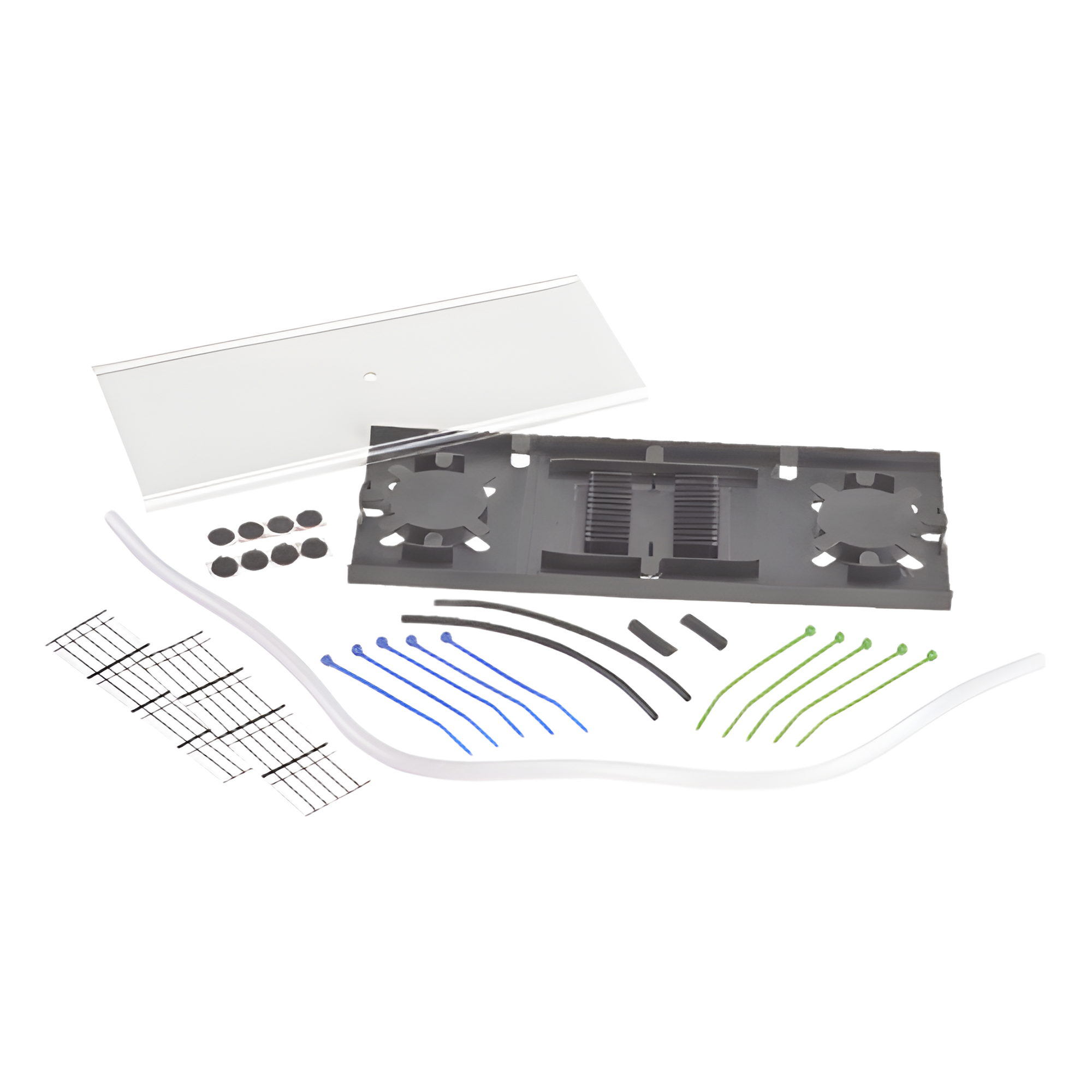 Charola de Empalme para Fibra Óptica, Para Protección de 24 Empalmes de Fusión o Mecánicos, Compatible con los Paneles FMT o FMD — PANDUIT · SKU FST24S