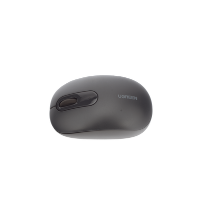 Mouse Inalámbrico 2.4G 800/1200/1600/2400 DPI | Función de 3 botones | Alcance 10m | Silencioso | Ergonómico | Anti-caída y Anti-interferencias | Batería Alcalina AA incluida | Midnight Blue.