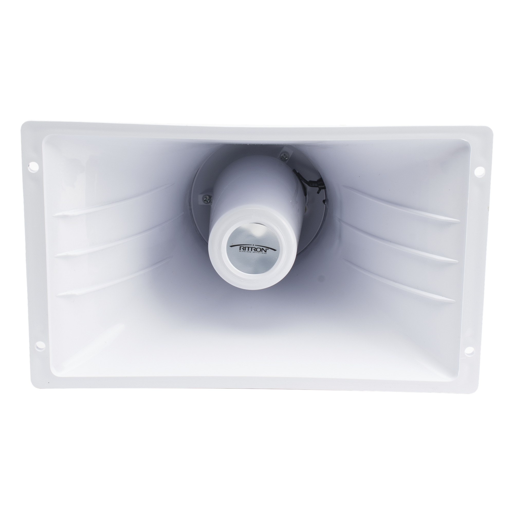 Bocina PA / 30W / 8Ω / 95 dB @ 15 m / 25 pies cable RCA / Interior-Exterior — RITRON · SKU 05500041