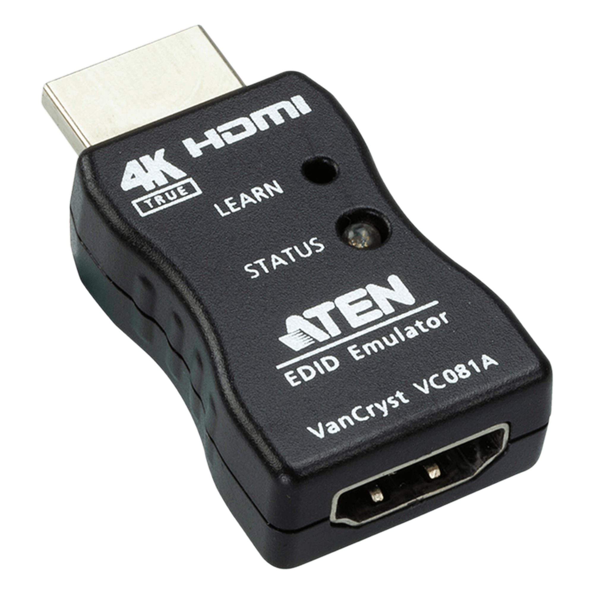 Adaptador de emulador de EDID | HDMI 4K real | Elimina problemas de comunicación debido a fallo de sincronización de datos EDID  — ATEN · SKU VC081A
