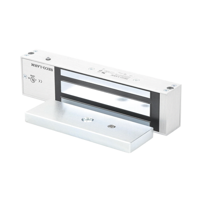 Chapa Magnética de 1200 Lbs / Sensor de Adherencia / Uso en Interior/ LED Indicador / Alimentación 12/24 Vcd Seleccionable / Sin Magnetismo Residual / UL