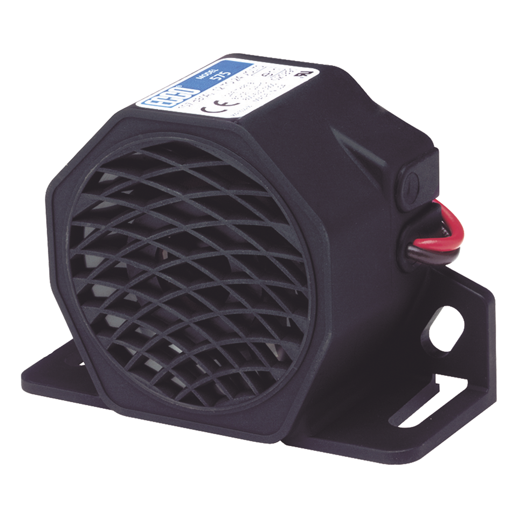 Alarma de Reversa Vehicular, 107 DBA, 12-24 VDC — ECCO · SKU X-575