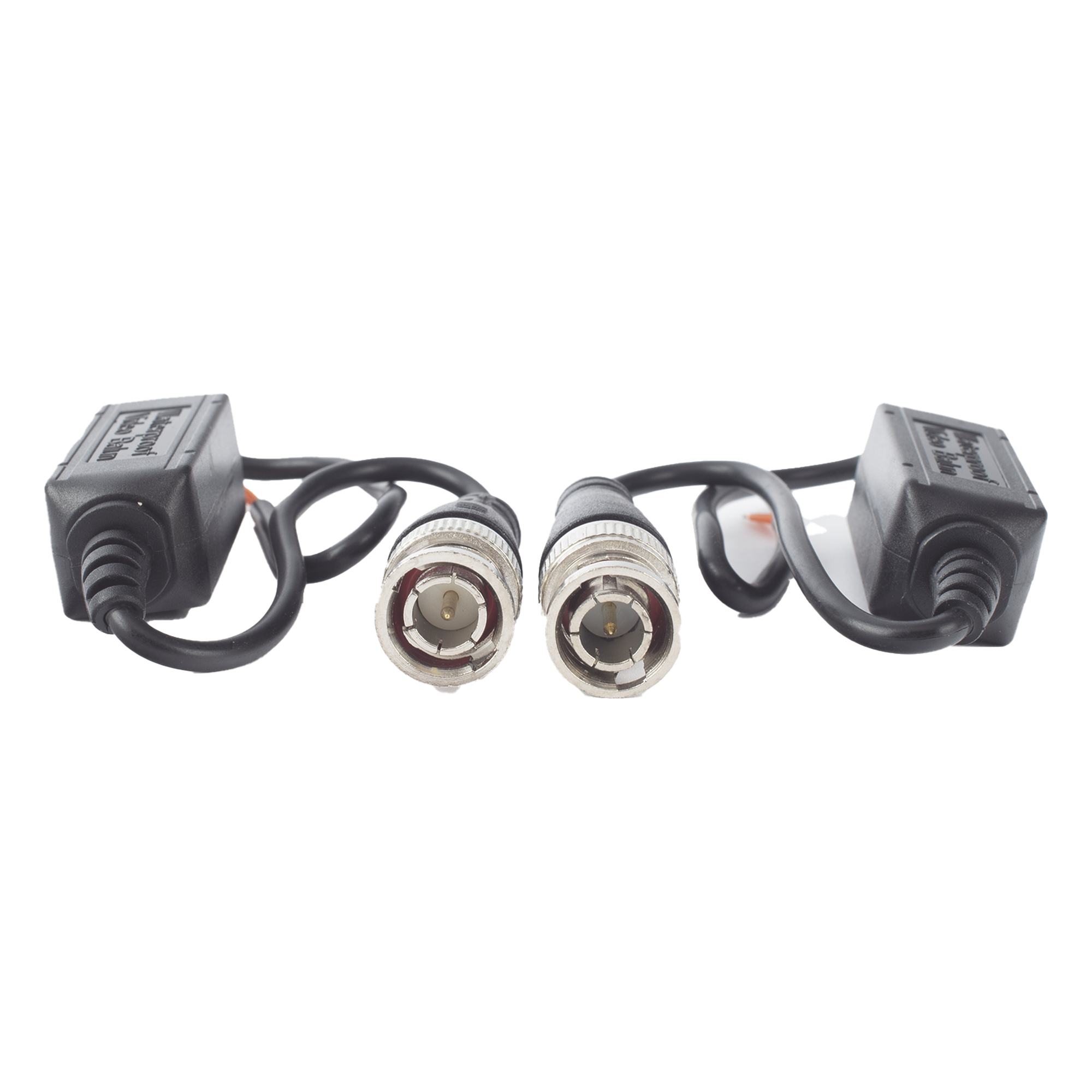 Kit de Transceptores (Baluns) para EXTERIOR TurboHD Hasta 4K HD-TVI / HD-CVI / AHD / CVBS / COAXITRON / AUDIO POR COAXITRON  / Menu OSD / CONECTORES 100% COBRE / Con Cable RF Blindado. Distancia de hasta 200 m en 4K. Calidad PREMIUM