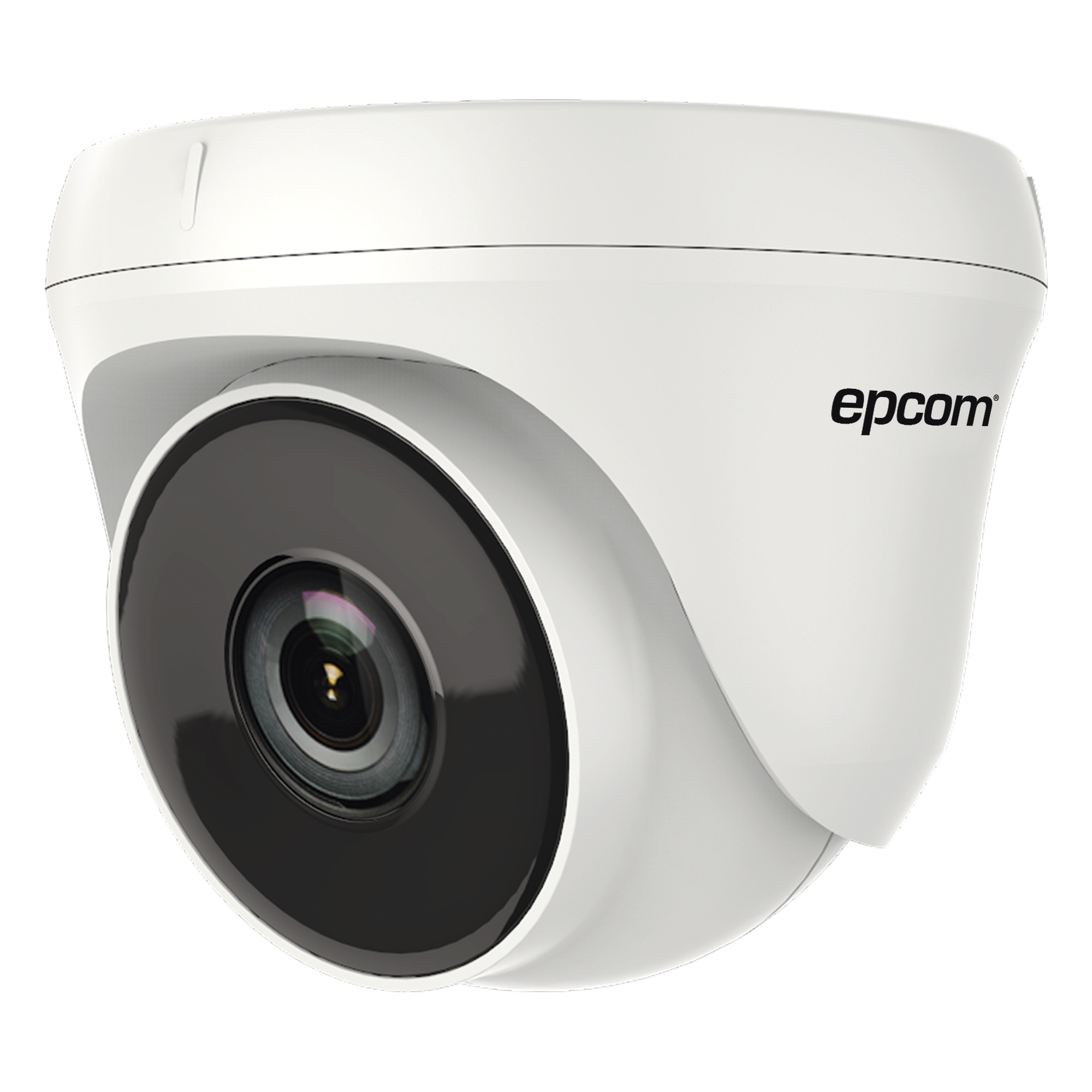 Turret TURBOHD 5 Megapíxel / 85° de Visión / Lente 2.8 mm / Interior / IR EXIR 20 mts / TVI-AHD-CVI-CVBS / Policarbonato — EPCOM PROFESSIONAL · SKU E50-TURBOG3-P
