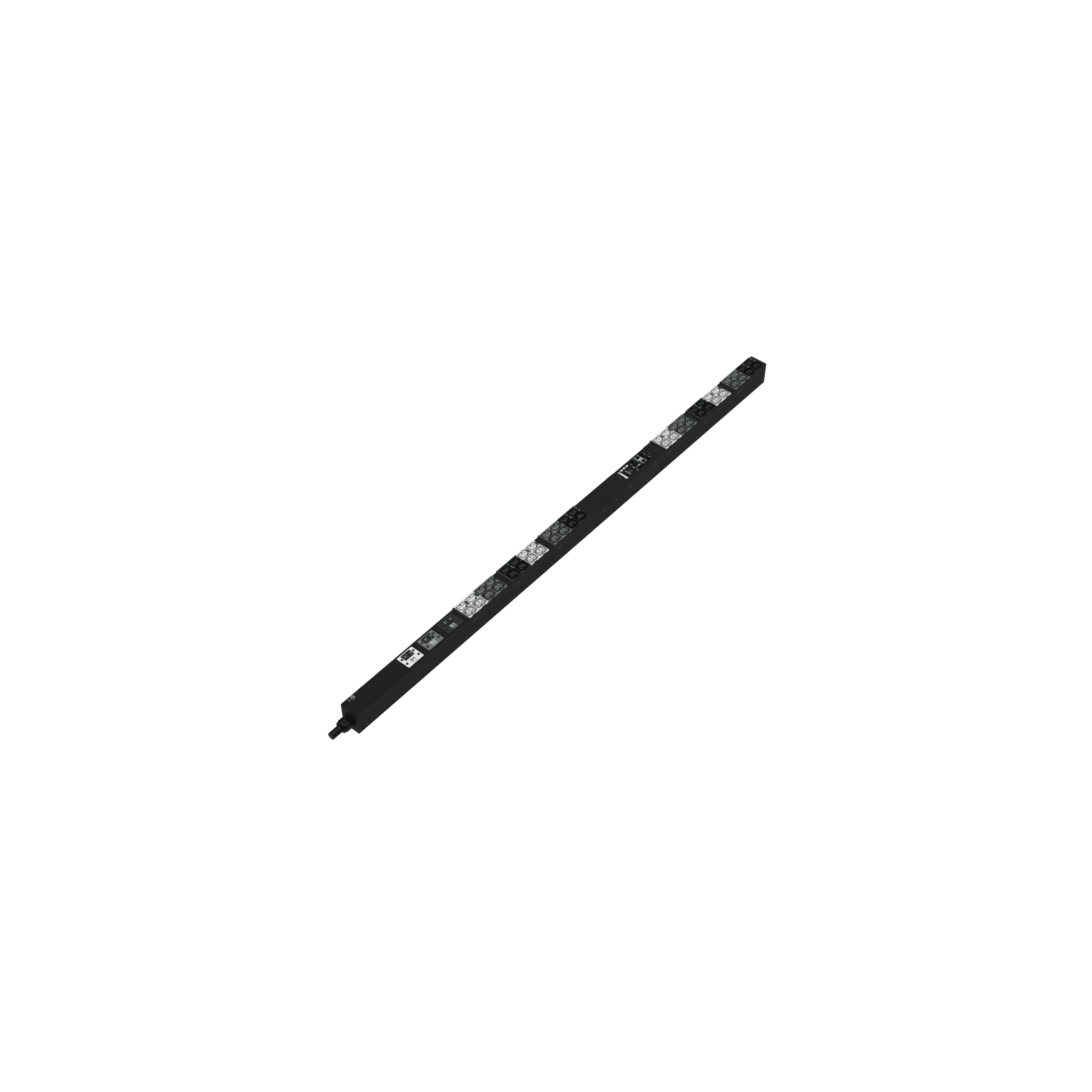 PDU G6 Monitoreable y Switchable (MS) para Distribución de Energía, Enchufe de Entrada NEMA L21-30P, Con 24 Salidas C13/C15 y 24 C13/C15/C19/C21, de Instalación Vertical, 208 Vca, 30 Amp