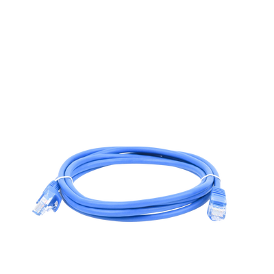 Cable de Parcheo UTP Cat5e - 2 Metros (6.56 Pies) - Azul