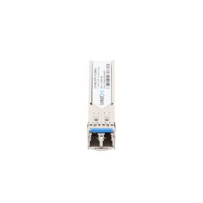 Transceptor Óptico Industrial SFP (Mini-Gbic) / Monomodo 1310 nm / 1.25 Gbps / 1000BASE / Conectores LC/UPC Dúplex / DDM / Hasta 5 km