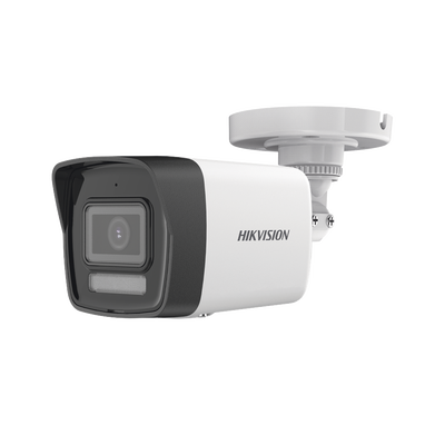 [Dual Light + ColorVu] Bala TURBOHD 3K (5 Megapixel) / Lente 2.8 mm / 30 mts IR + 20 mts Luz Blanca / Gran Angular 104.9° / Exterior IP67 / Micrófono Integrado / dWDR / 4 Tecnologías / Metal