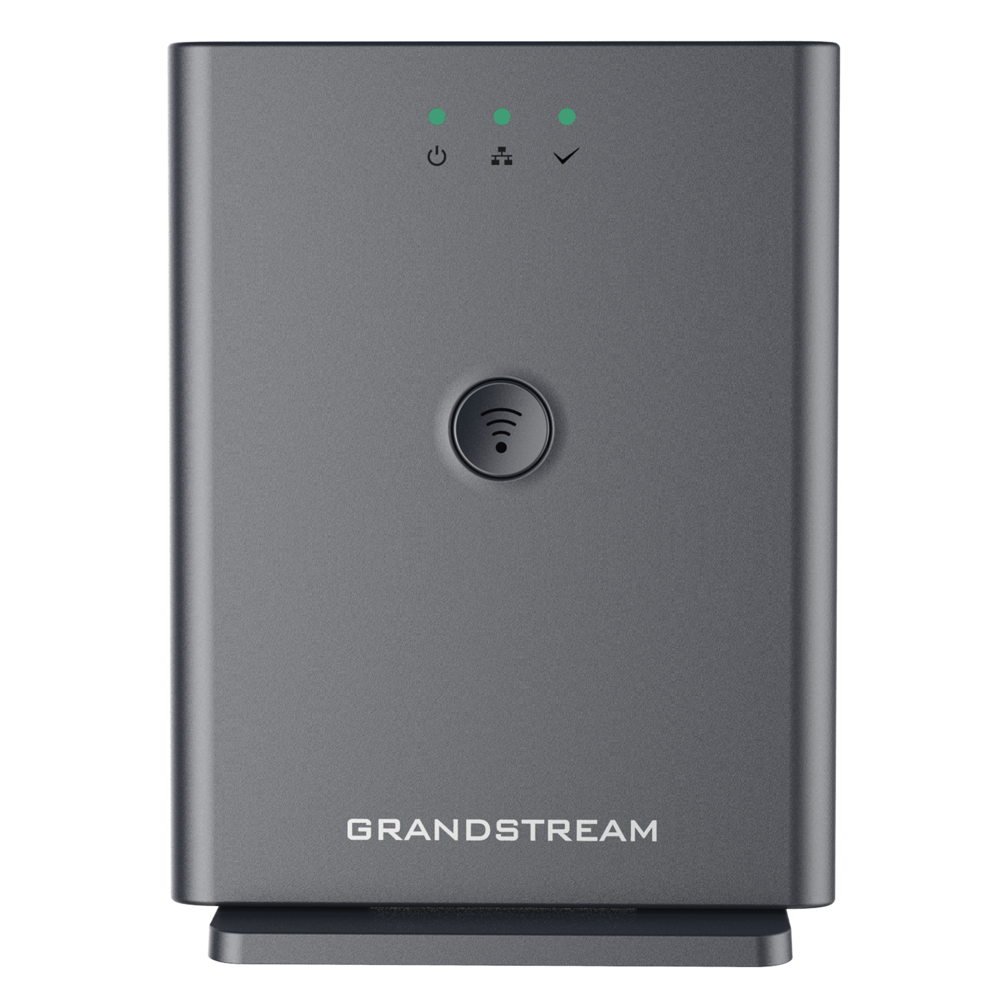 Estación Base VoIP DECT / 10 Teléfonos / 20 Cuentas SIP / Alcance Exterior 400 m (1312.3 ft) / Alcance Interior 50 m (164 ft) / PoE Integrado — GRANDSTREAM · SKU DP755