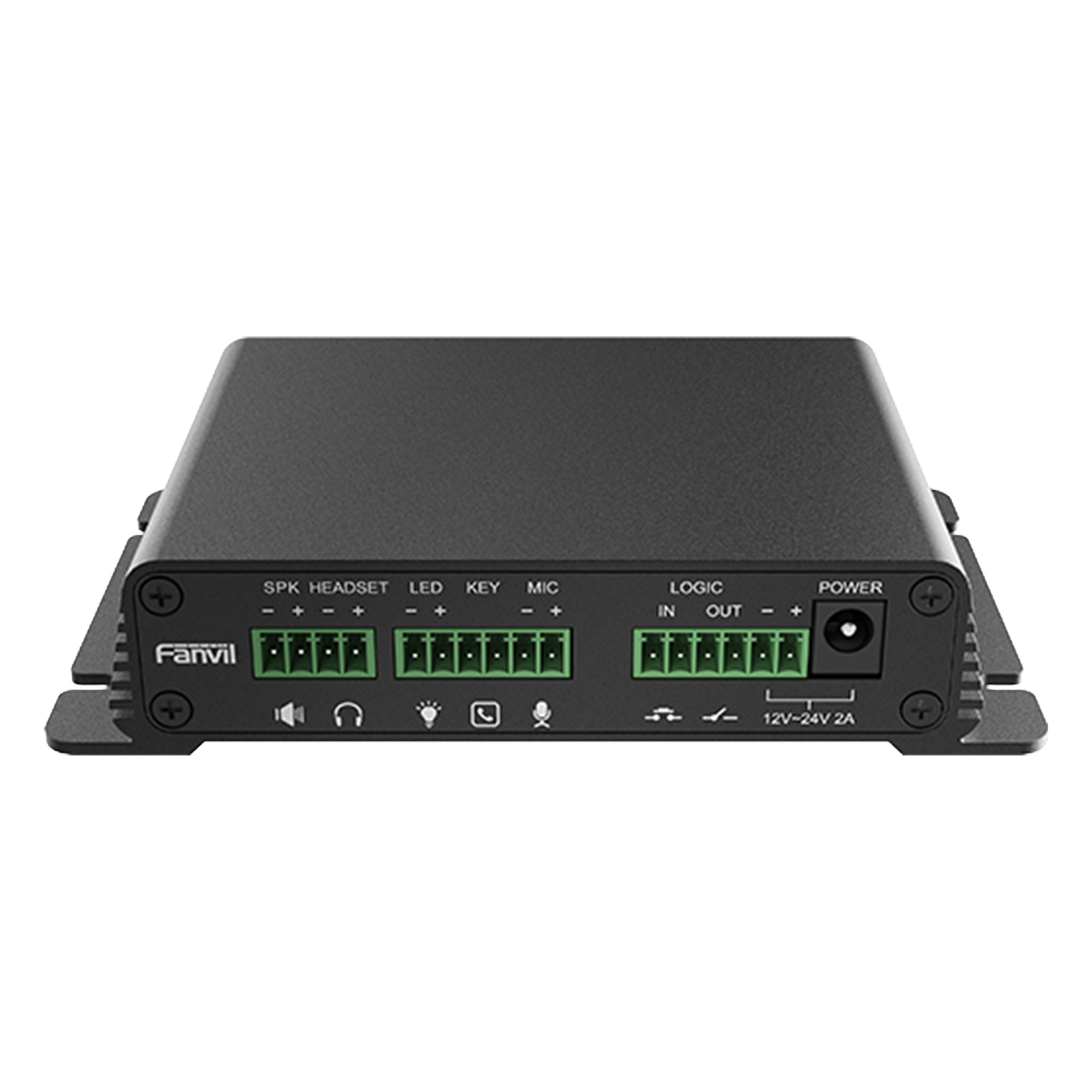 Gateway SIP de Voceo y Paging / Amplificador Integrado 30 W / PoE / Intercomunicación Audio/Video / 2 Líneas SIP / Compatible IP/RTP/RTSP