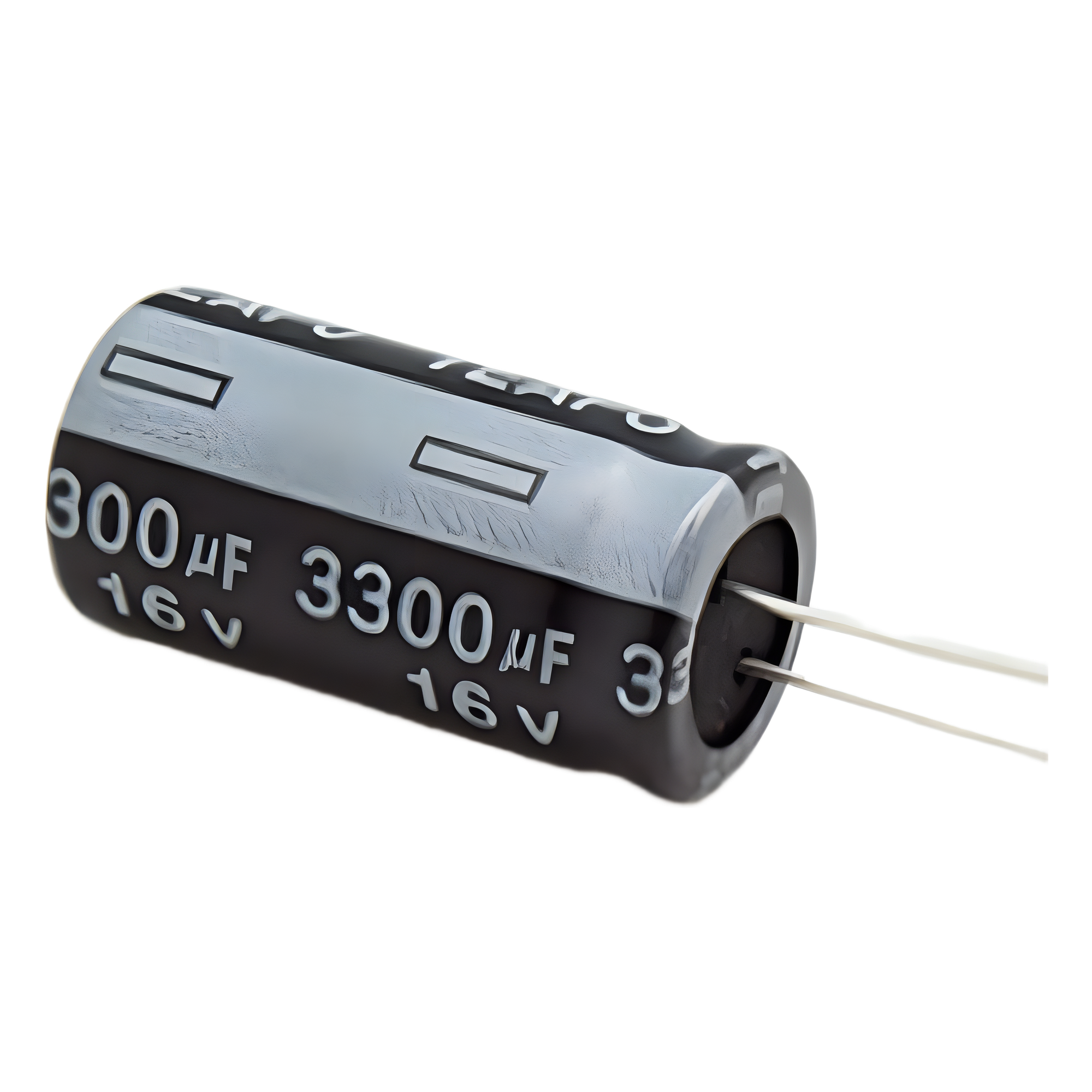 Capacitor Electrolítico 3300MF, 16 V. — SYSCOM PARTS · SKU 3300M0016V