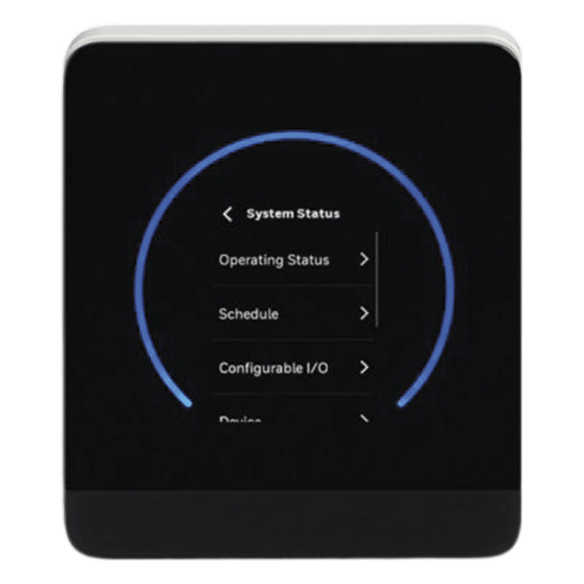 Termostato comercial con pantalla táctil a color para fan coil de 2 o 4 tubos, comunicación BACnet MS/TP y Modbus RTU — HONEYWELL BMS · SKU TC300BG