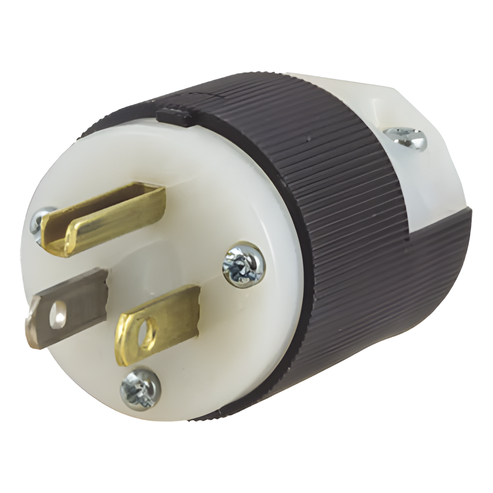 Clavija Entrada Recta/ 15A 125V/ 2 Polos 3 Hilos/ Nema 5-15P/ Grado Industrial- Comercial. — HUBBELL · SKU HUB-HBL-5266-C
