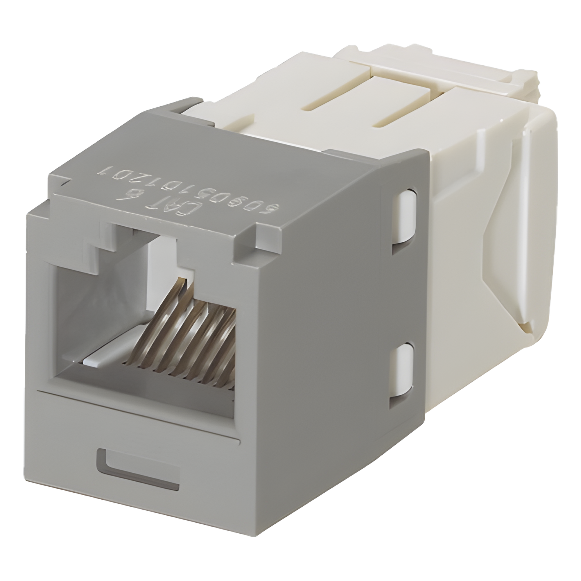 Módulo Jack RJ45 / Cat 6 / 8P8C / Terminación TG Sin Impacto / 2500 Ciclos / Gris — PANDUIT · SKU CJ688TGIG