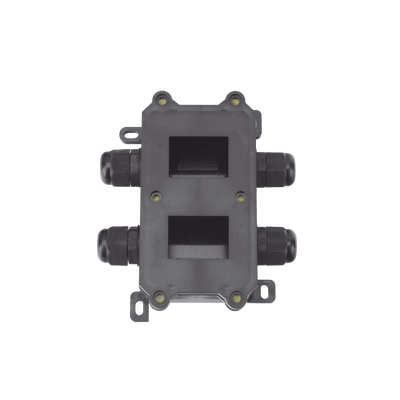 Caja de Plástico ABS/PA66 para Interruptores AccessPRO / Compatible con los Interruptores APB-0 Series / IP65 / 4 Puertos de Conexión