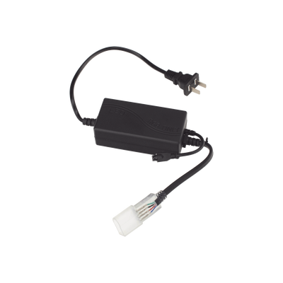 Adaptador de Corriente con Control de Funciones Remoto para Manguera Neón LED RGB JUML-5050-03.