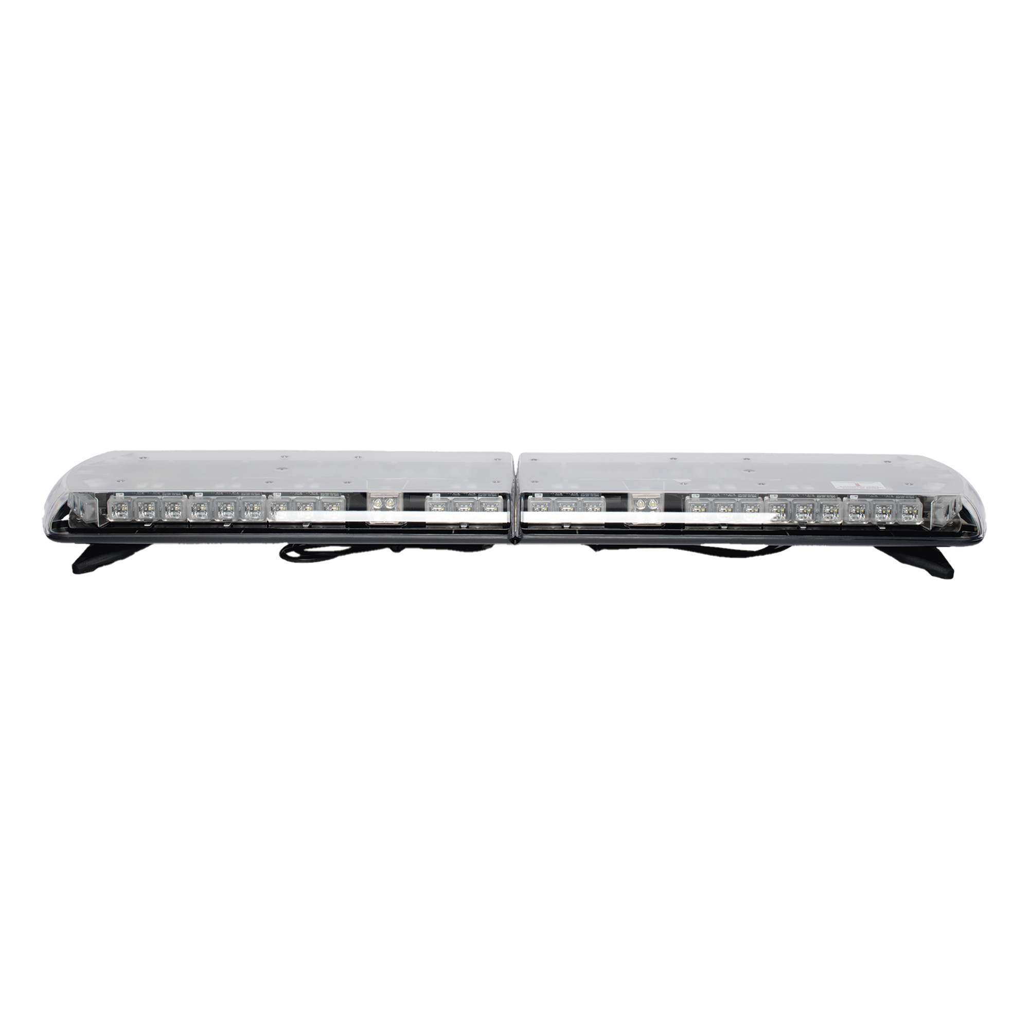 Torreta 48" Serie 12 con 88 LED, Dual color rojo/claro, ideal para equipar ambulancias y unidades de bomberos — ECCO · SKU 1252165ED