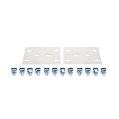 Cople para Uniones de Escalera de Aluminio / Plano / Peralte 3 1/4" / Incluye Tornilería