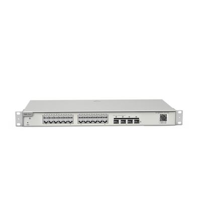 Switch Administrable Capa 3 con 24 puertos Gigabit + 4 SFP+ para fibra 10Gb, gestión gratuita desde la nube — RUIJIE · SKU RG-NBS5200-24GT4XS