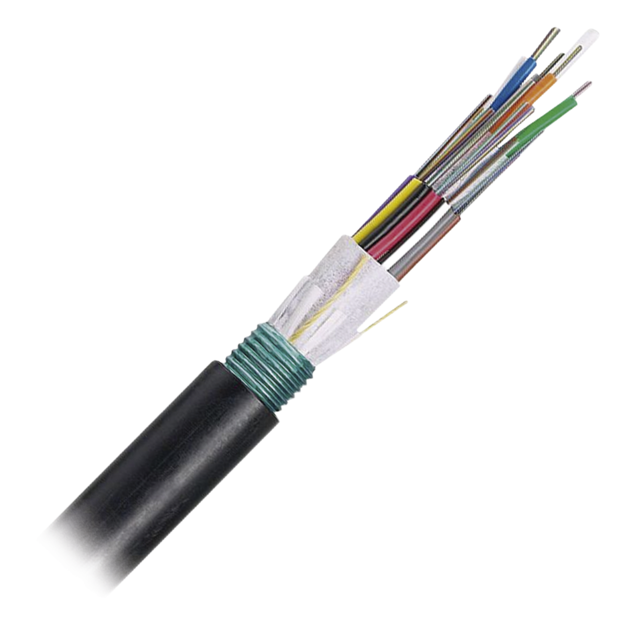 Cable de Fibra Óptica de 24 Hilos, OSP (Planta Externa), Armada, 250um, Monomodo OS2, Precio Por Metro — PANDUIT · SKU FSWN924