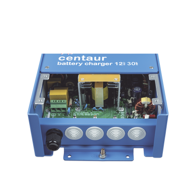 Cargador de Batería Centaur / Tecnología de Alta Frecuencia / Modelos 12-24 VDC / Carga 3 Etapas / 3 Salidas / Protección IP21