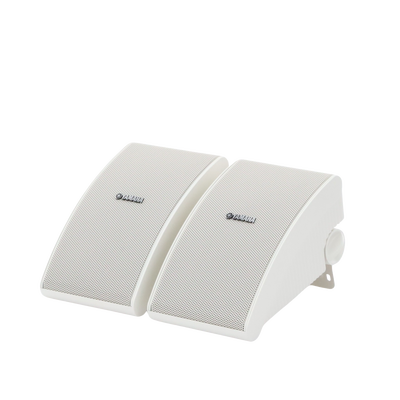 Altavoz de Montaje en Superficie de 2 vias | Woofer 5.25 in | Tweeter 1 in | Media Intemperie | 6 ohms | Par | Color Blanco
