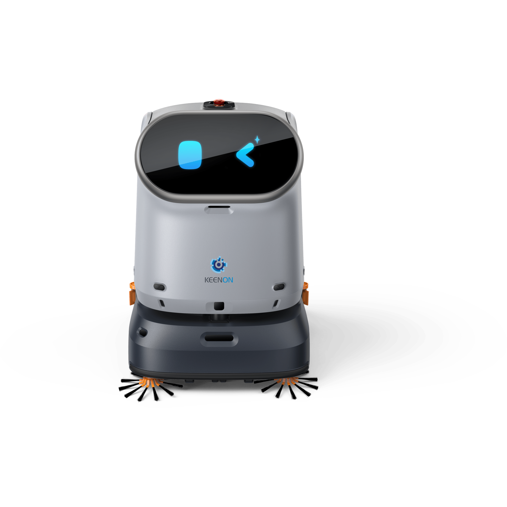 Robot de Limpieza Automático C40 / Modo de Limpieza Doble Barrido + Aspirado / Potencia de Succión 23500Pa / Tanque de Agua Limpia 16L / Tanque de Agua Sucia 14L / Batería LFP 25.6V 50Ah / Pantalla de Operación 11.6 Pulgadas / — KEENON · SKU C40LS